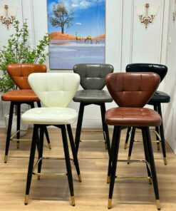 Ghế Bar Thắt Eo Chân Cố Định