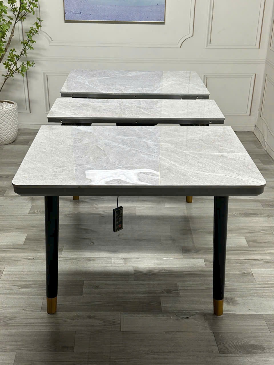 Bàn rút bếp từ 4 chân 1.4m - 1.8m Nội Thất OSCAR