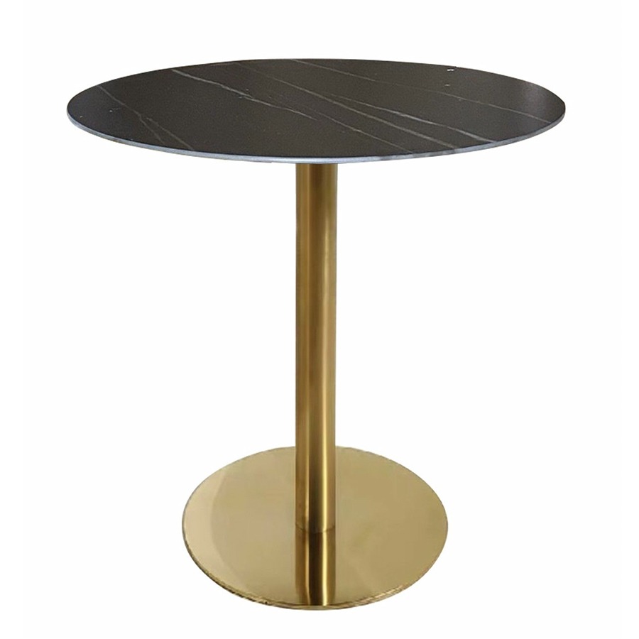 Bàn Tròn Chân Trụ Mặt Đá Ceramic thuộc danh mục bàn cafe của Nội Thất OSCAR 2