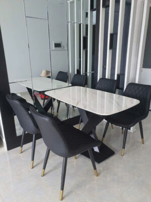 Bàn Chân Chữ X Thẳng thuộc danh mục bàn ăn tại Nội Thất OSCAR