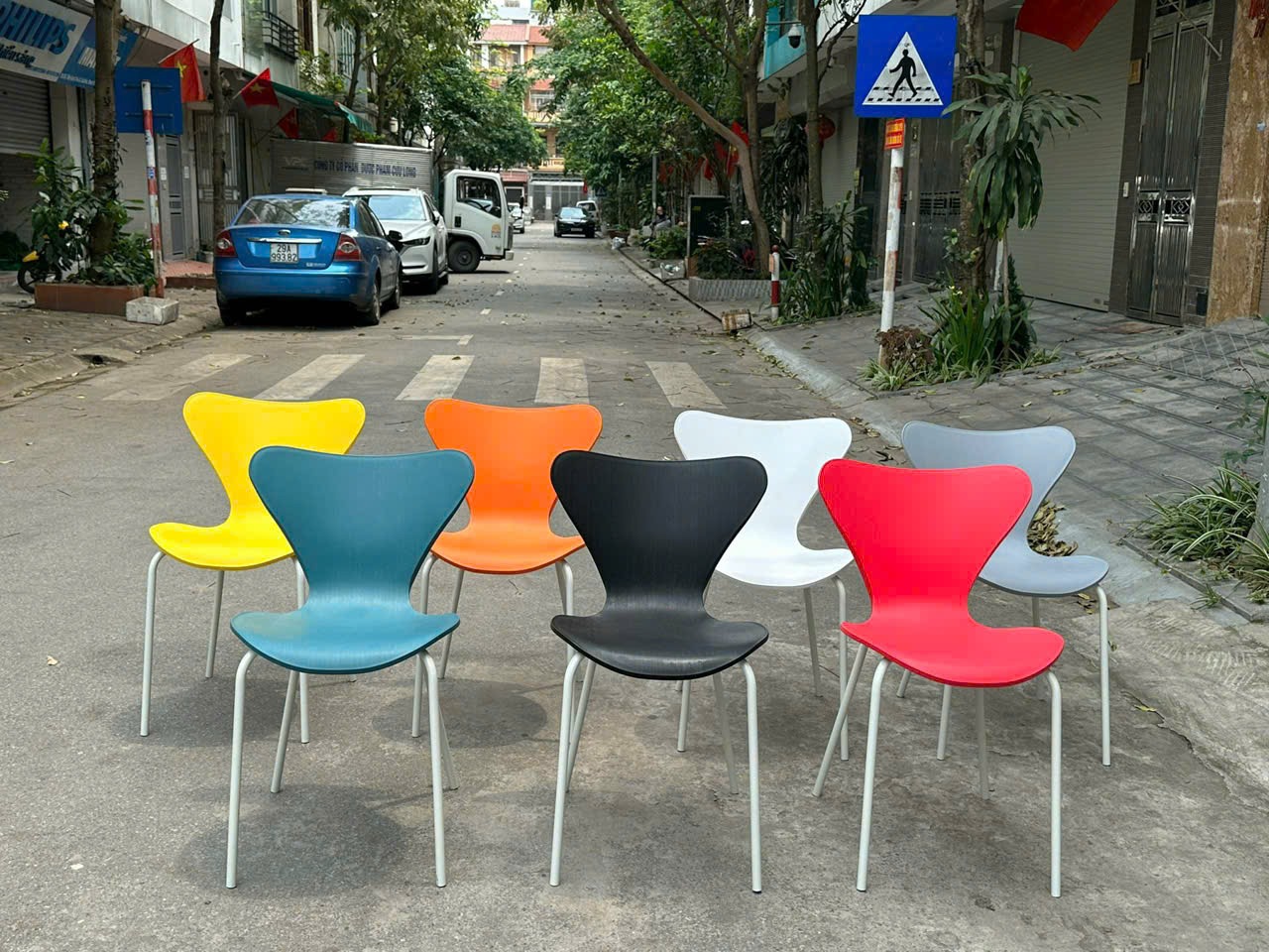 Ghế Thiên Nga thuộc danh mục ghế cafe của Nội Thất OSCAR 2