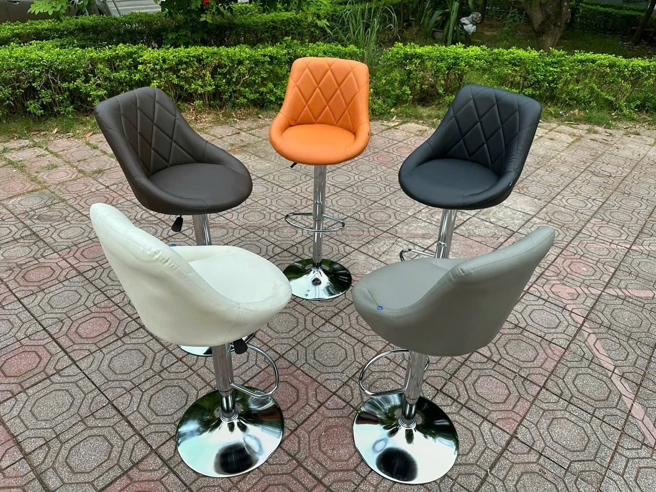 Ghế Bar Lozen lưng trám 2